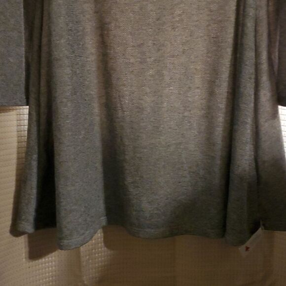 Peach love California oversized  Sweatshirt L gray - Picture 4 of 6